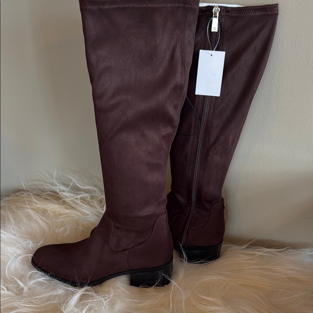 Kenneth Cole Stanford Brown Knee-High Women's Boots size 9 - Picture 3 of 7